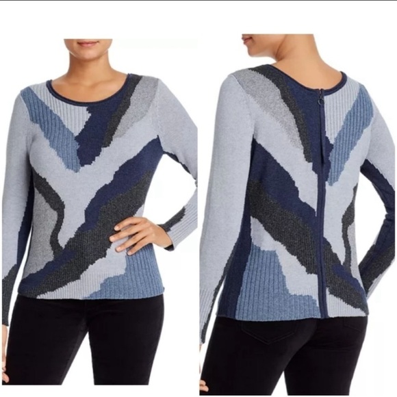 NIC + ZOE Party City Zip Up Sweater size s… - Picture 1 of 6